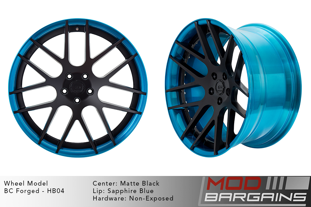 BC Forged HB04 / HB04S Modular Wheels 18-21 Inch - All Makes & Models